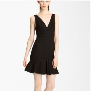 Rachel Zoe NWT Bridget Black Denim Jean Dress Size 6
